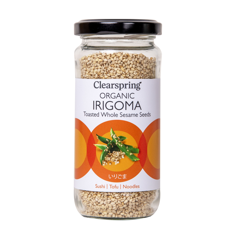 Clearspring Organic Irigoma Toasted Whole Sesame Seeds 100g