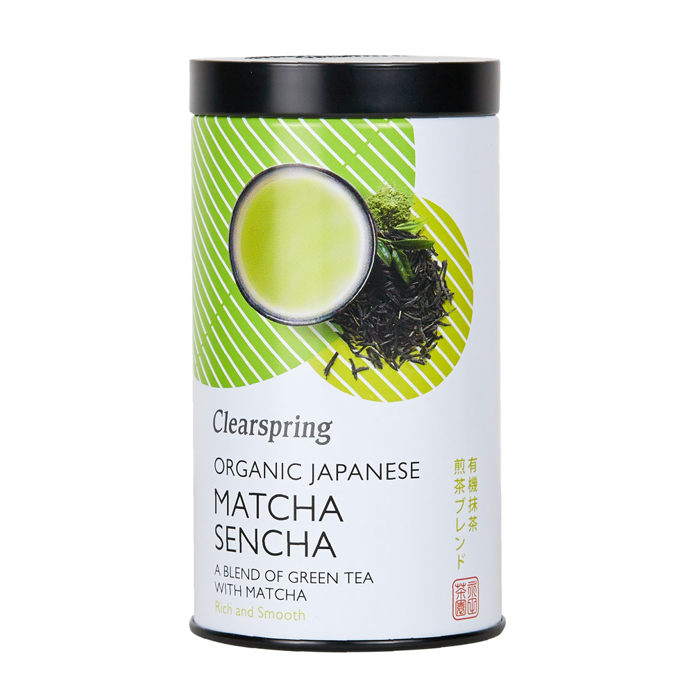 Clearspring Organic Japanese Matcha Sencha, Green Tea Matcha 85g