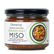Clearspring Organic Unpasteurised Japanese Reduced Salt Miso Jar 270g