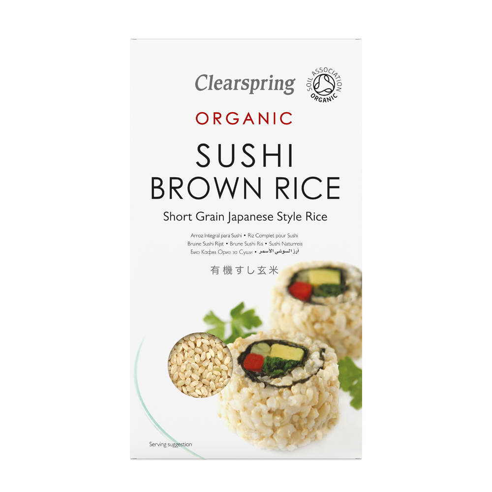 Clearspring Organic Sushi Brown Rice 500g