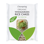 Clearspring Organic Wholegrain Rice Cakes No Added Salt 130g
