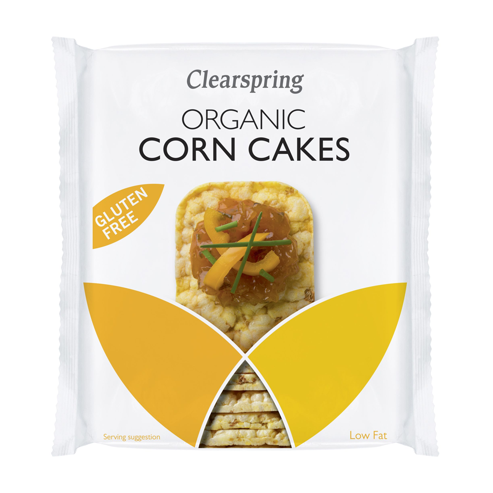Clearspring Organic Corn Cakes 130g