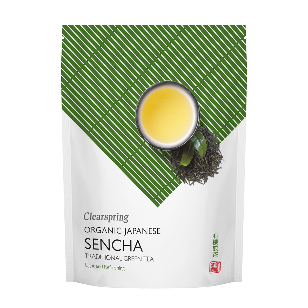 Clearspring Organic Japanese Sencha Green Tea Loose 90g