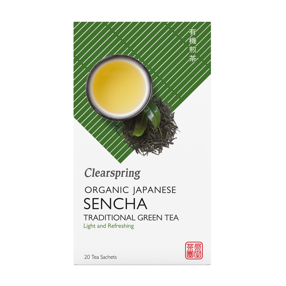 Clearspring Organic Japanese Sencha - Tea Bags 20 x 36g