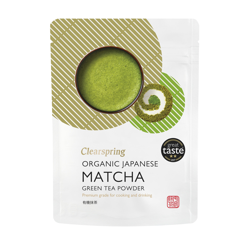 Clearspring Organic Matcha Green Tea Powder Premium Grade 40g