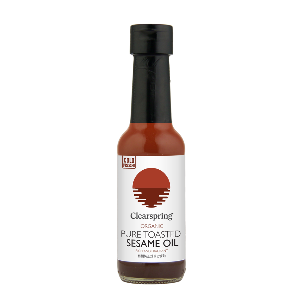 Clearspring Organic Pure Toasted Sesame Oil 150ml