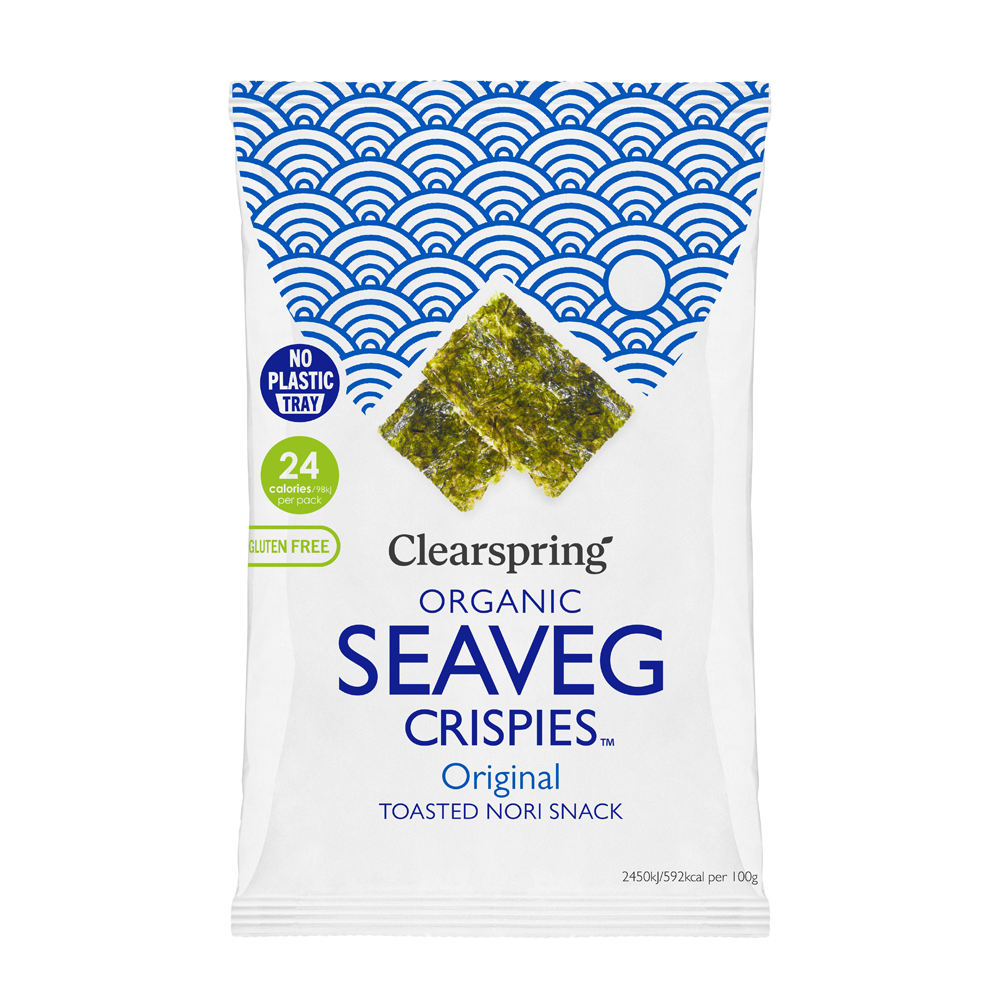 Clearspring Organic Seaveg Crispies Original 4g