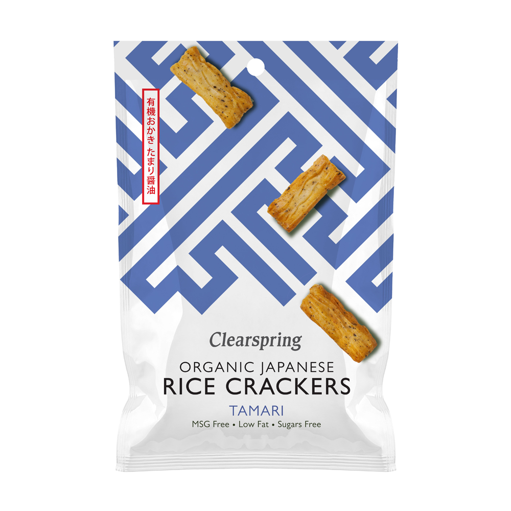 Clearspring Organic Tamari Rice Crackers 50g