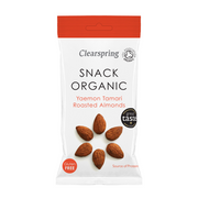 Clearspring Organic Yaemon Tamari Roasted Snack Almonds 30g