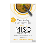 Clearspring White Miso Soup Paste with Sea Vegetables 4 x 15g