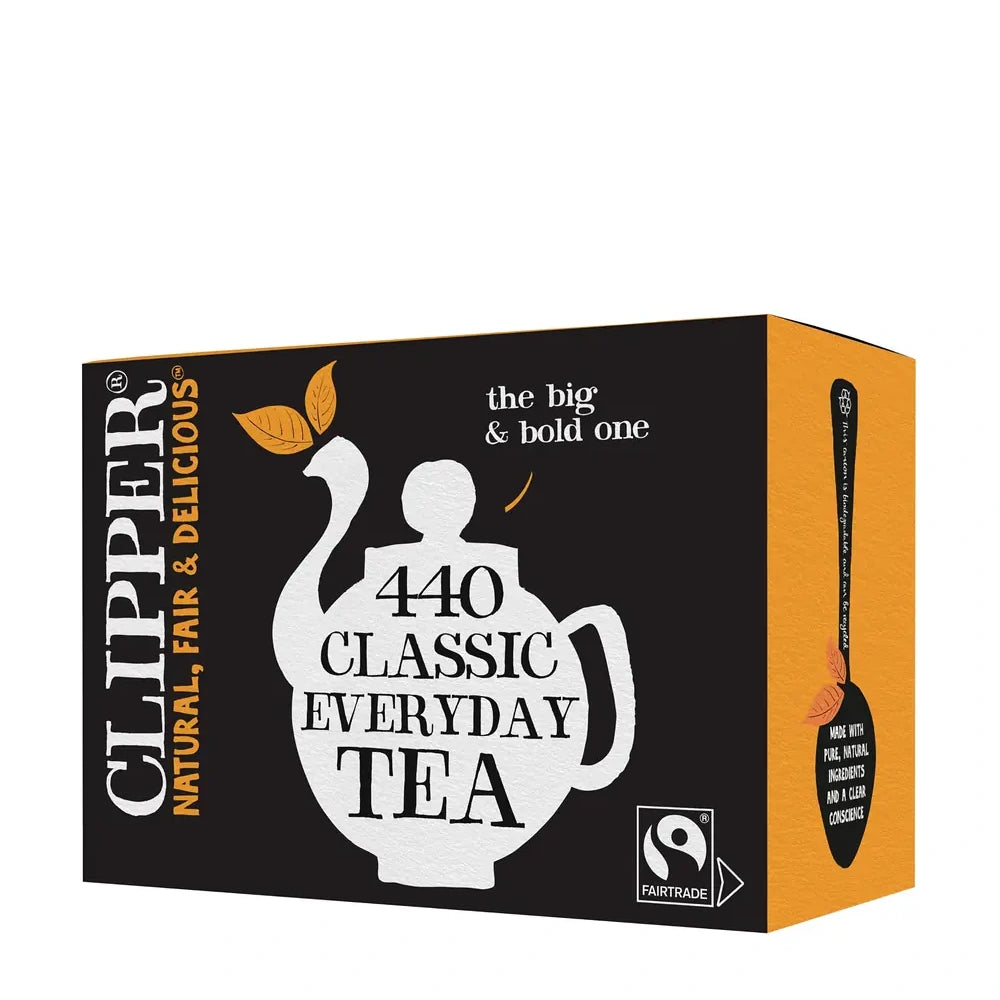 Clipper Fairtrade Everyday One Cup 440 Tea Bags