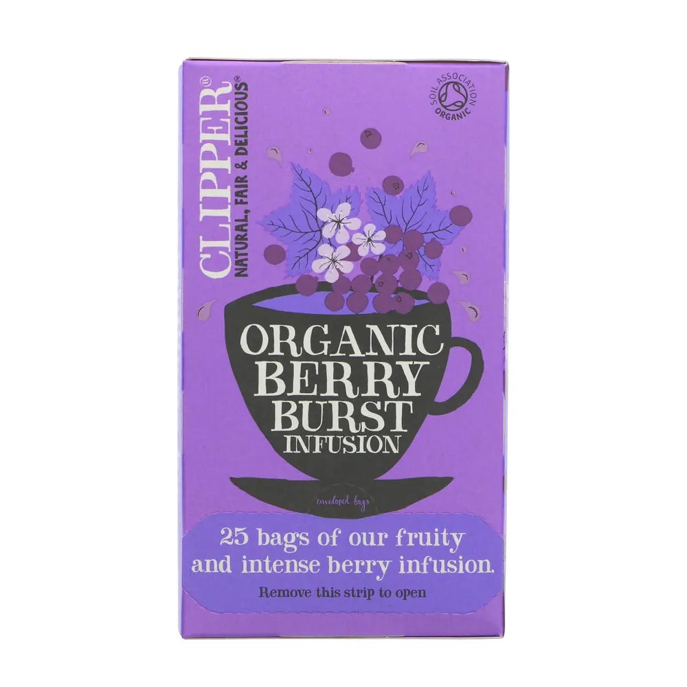 Clipper Organic Infusion Berry Burst 25 Envelopes