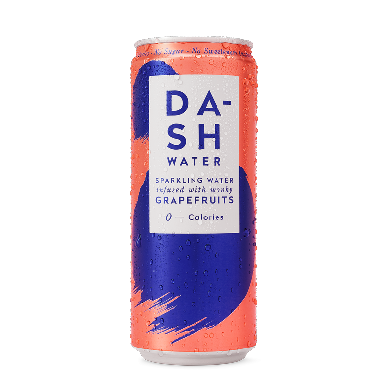 Dash Water Sparkling Grapefruit 12 x 330ml