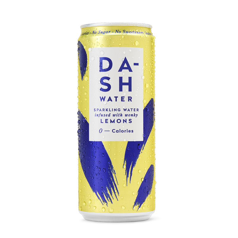 Dash Water Sparkling Lemon 12 x 330ml