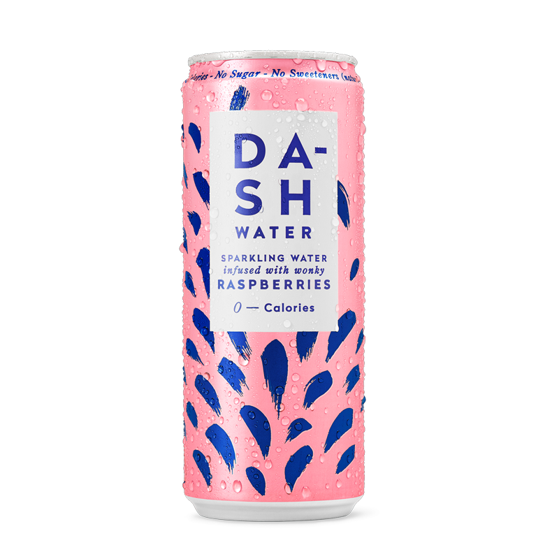 Dash Water Sparkling Raspberry 12 x 330ml