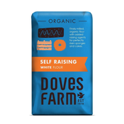 Doves Farm Organic Self Raising White Flour 5 x 1Kg