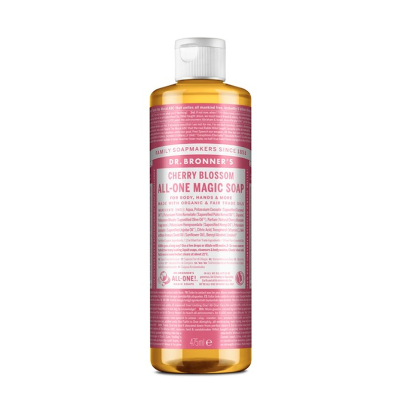 Dr Bronner Cherry Blossom Liquid Soap 475ml