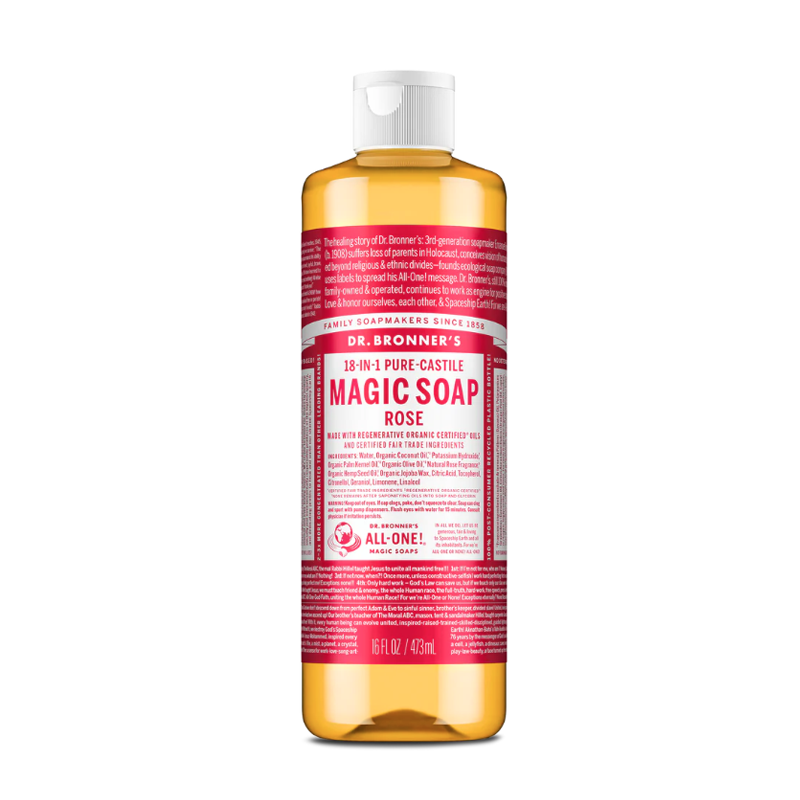 Dr Bronner Rose All-One Magic Soap 475ml