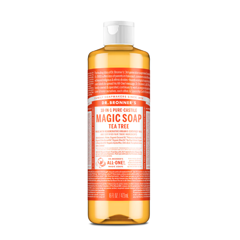 Dr Bronner Tea Tree All-One Magic Soap 475ml