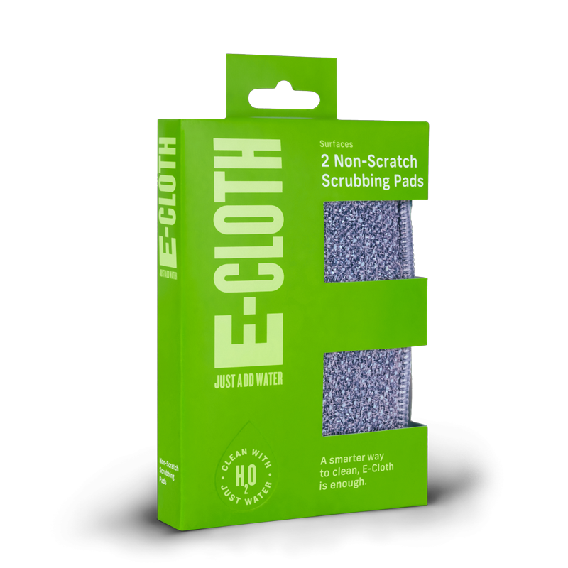 E-Cloth 2 Non-Scratch Scrubbing Pads 1 Piece