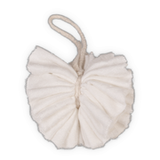 Eco Bath Bamboo Bath Pouf 1 Pieces