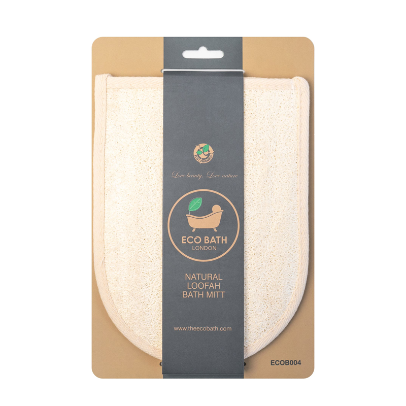 Eco Bath Natural LoofahMitt 1 Pieces