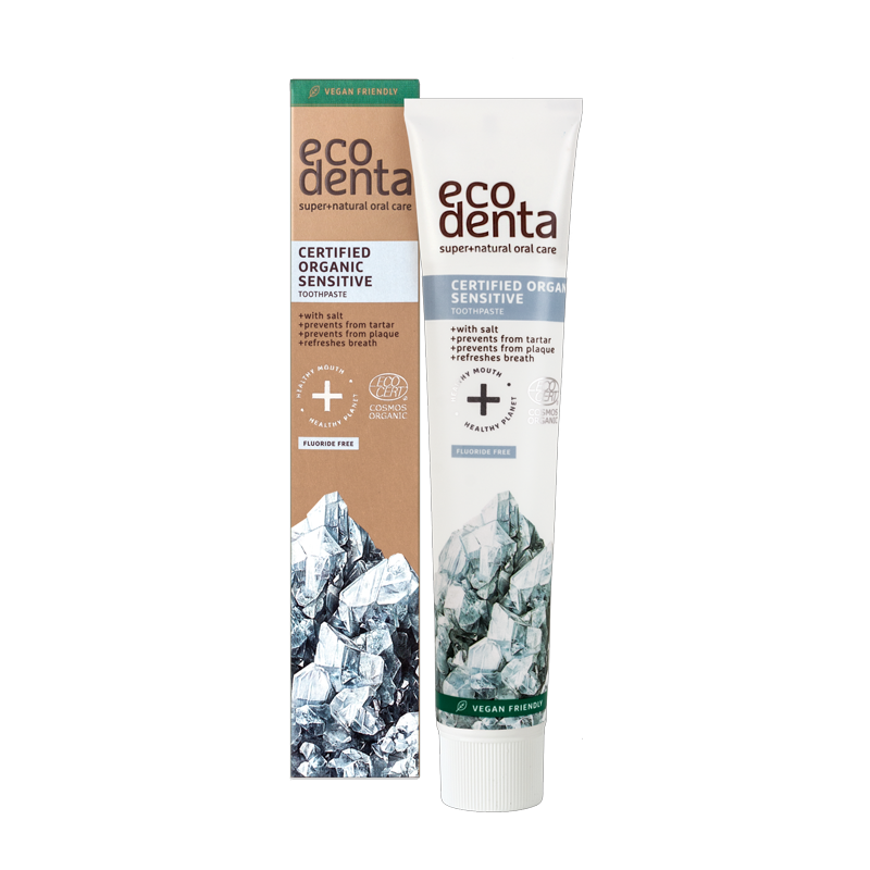 EcoDenta Organic Sensitivity Relief Toothpaste 75ml
