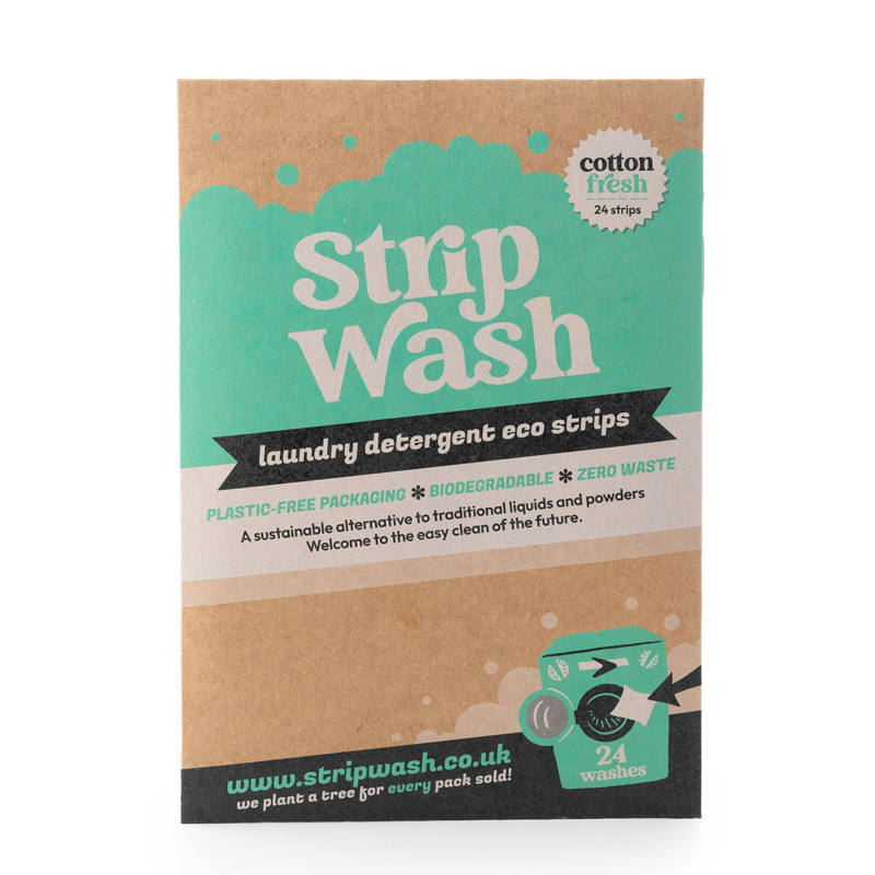 Ecoliving StripWash Cotton Fresh Laundry Strips Cotton Fresh