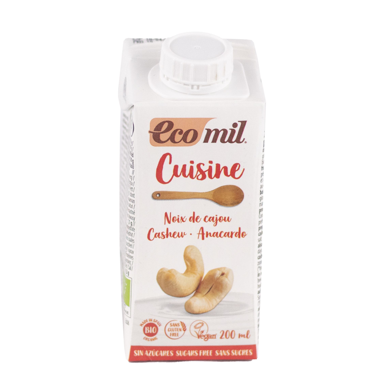 Ecomil Cuisine cashew sugar-free Bio 200ml