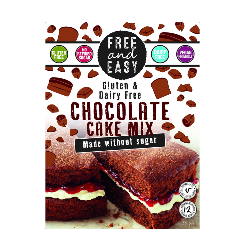 Free & Easy Chocolate Cake Mix 350g