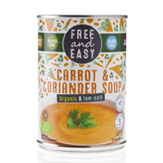 Free & Easy Organic Low Salt Carrot and Coriander Soup 400g