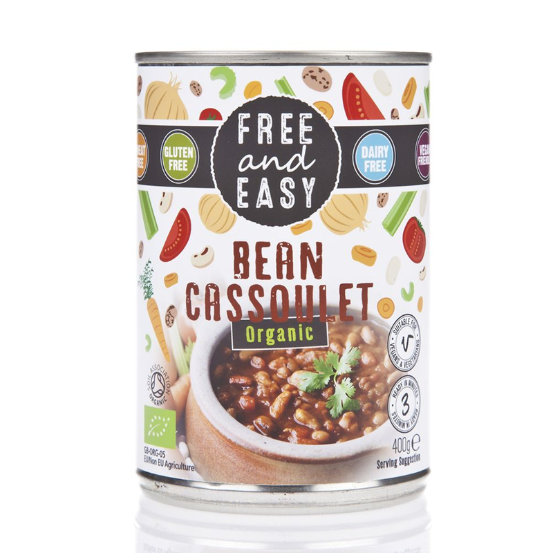 Free & Easy Organic Bean Cassoulet 400g