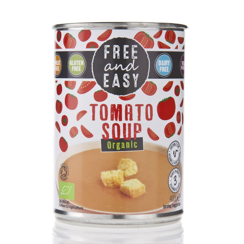 Free & Easy Organic Tomato Soup 400g