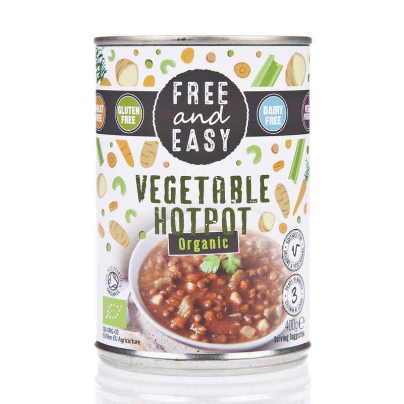 Free & Easy Organic Vegetable Hotpot 400g