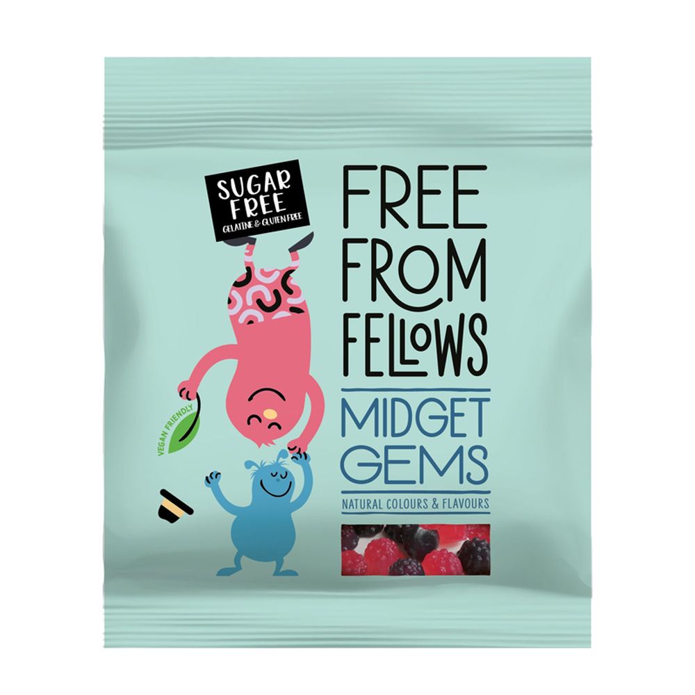 Free From Fellows Midget Gems 10 x 100g