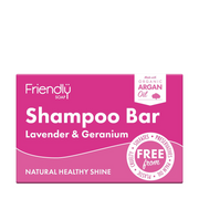 Friendly Soap Lavender & Geranium Shampoo Bar 6 x 95g