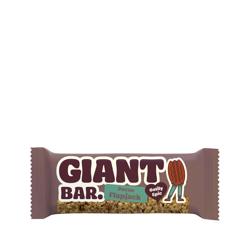 Ma Baker Giant Bar Pecan Flapjack 20 x 90g