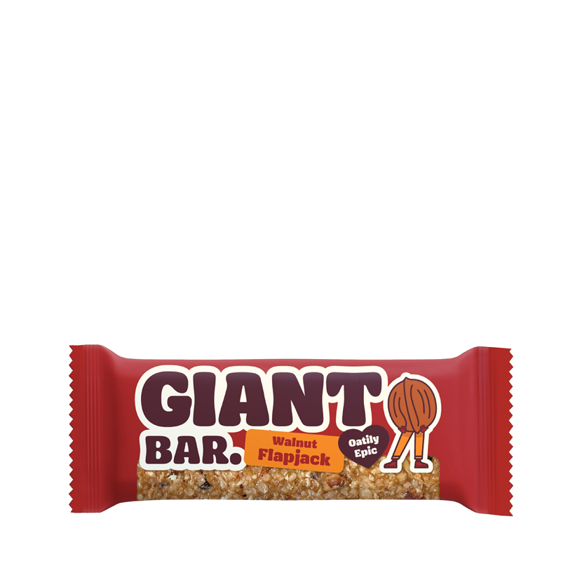 Ma Baker Giant Bar Walnut Flapjack 20 x 90g