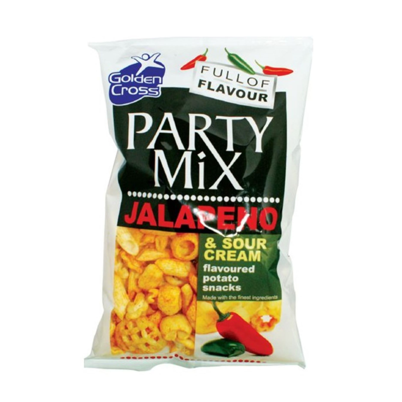 Golden Cross Party Mix Jalapeno 12 x 125g