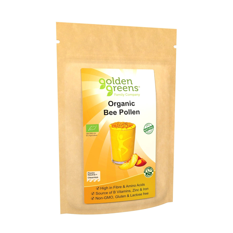 Golden Greens Organic Bee Pollen Large 200g