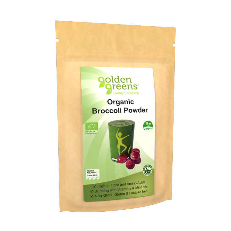 Golden Greens Organic Broccoli Powder 200g