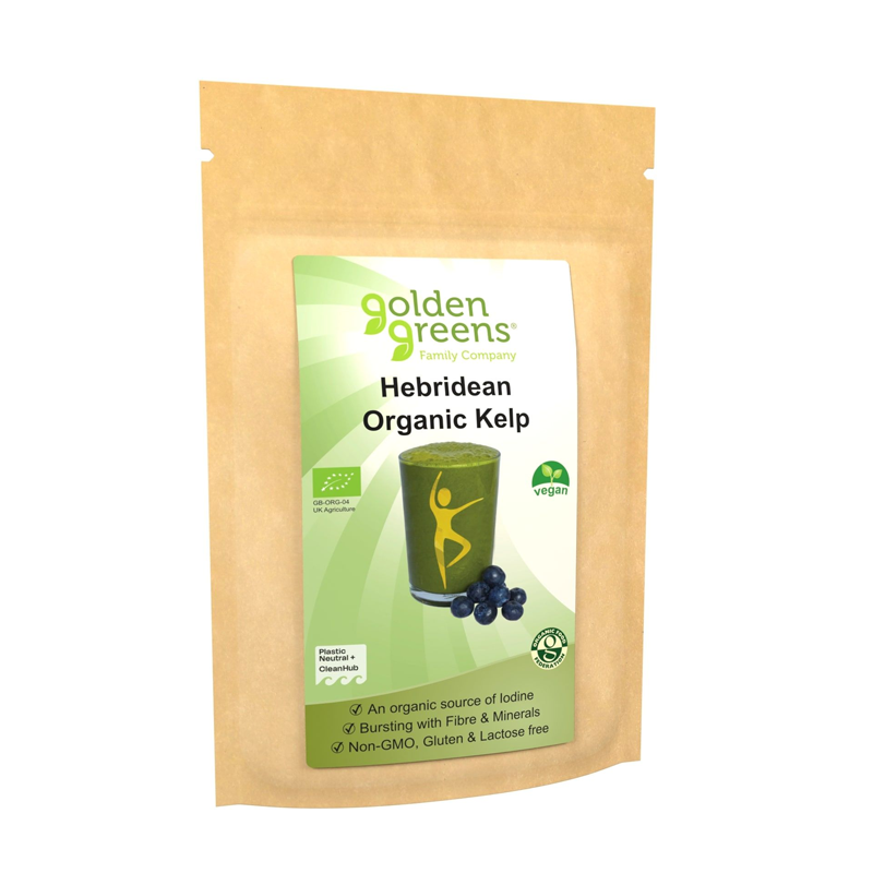 Golden Greens Organic Hebridean Kelp Powder 100g
