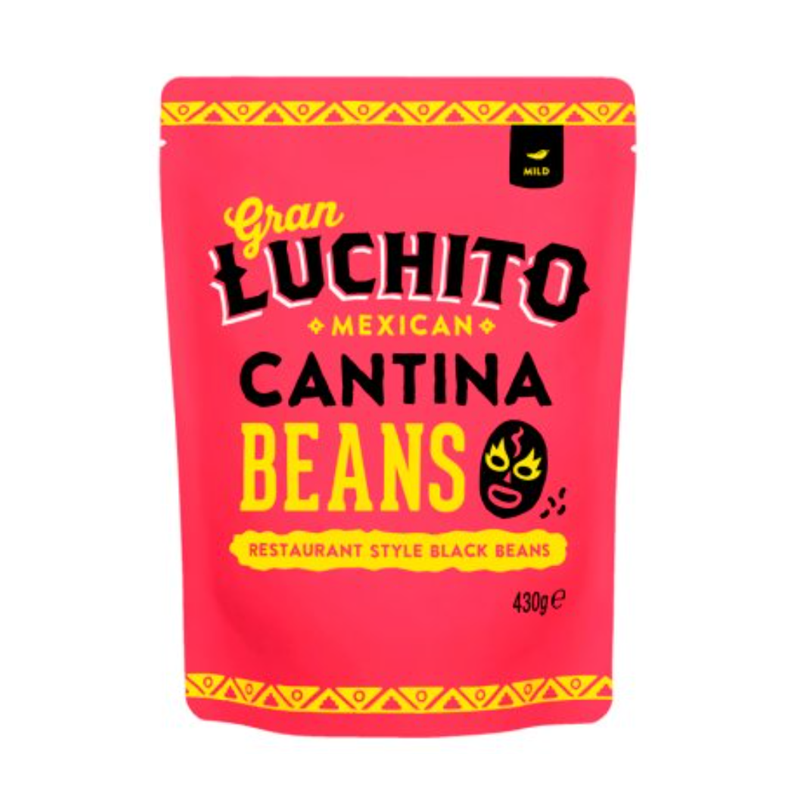 Gran Luchito Cantina Black Beans 6 x 430g