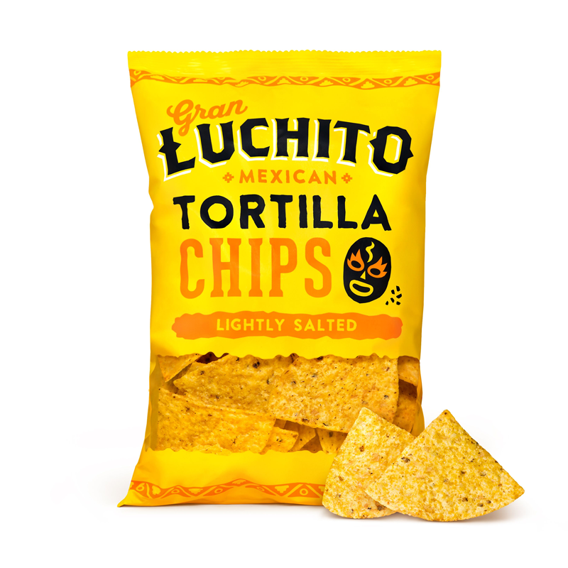 Gran Luchito Lightly Salted Tortilla Chips 10 x 170g