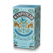 Hampstead Tea Organic Demeter Peppermint & S/mint Tea Bags 4 x 20 Pieces