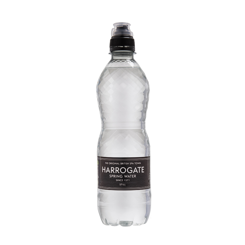 Harrogate Water PET sports cap water 24 x 500ml