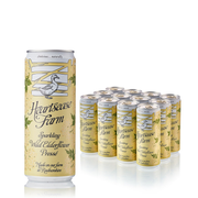 Heartsease Farm Sparkling Elderflower Water 12 x 330ml