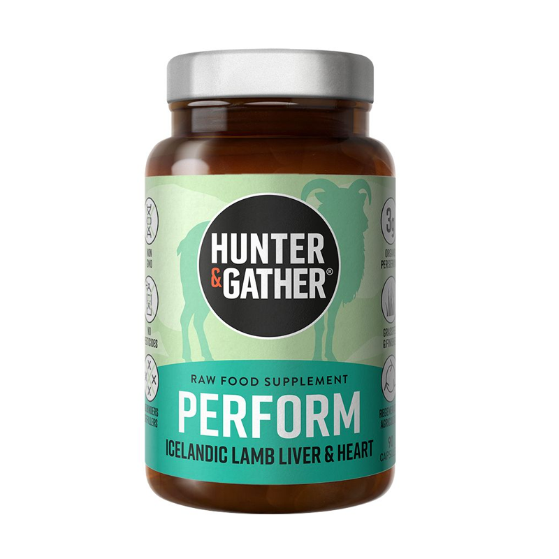 Hunter & Gather Perform - Wild Grass Fed Lamb 90 Capsules