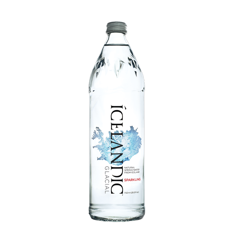 Icelandic Glacial Sparkling Water 12 x 750ml