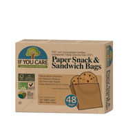 If You Care FSC Cert Unbleached Snack Sandwich Bags 1 Pieces